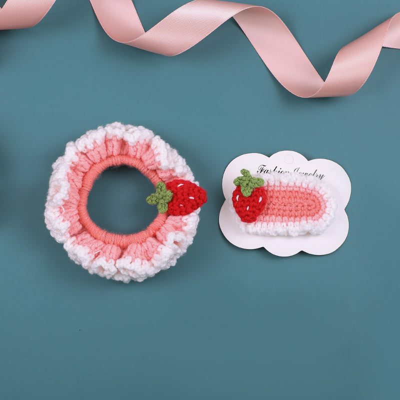 Hand-woven hairpin
