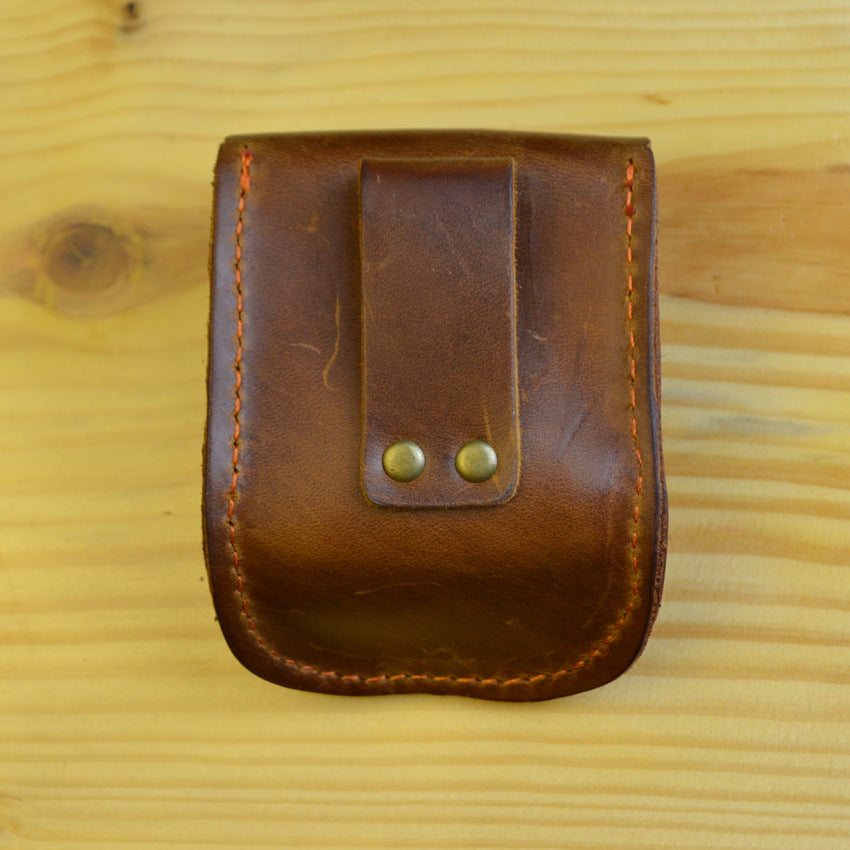 Leather Ammo Pouch W Magnets Holds 500g Steel Balls