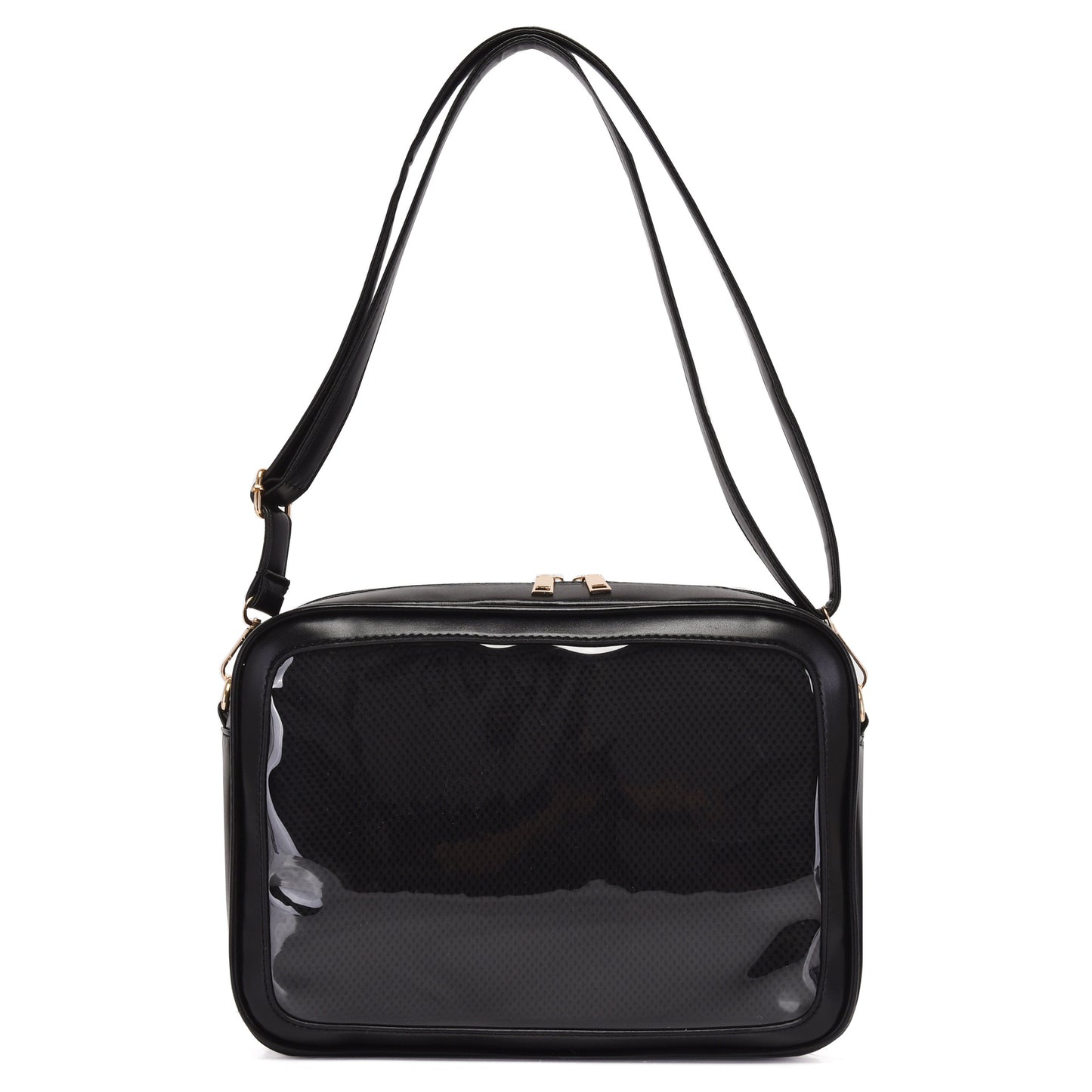 Cute, Simple And Transparent Student Color Contrast Single Shoulder Messenger Bag