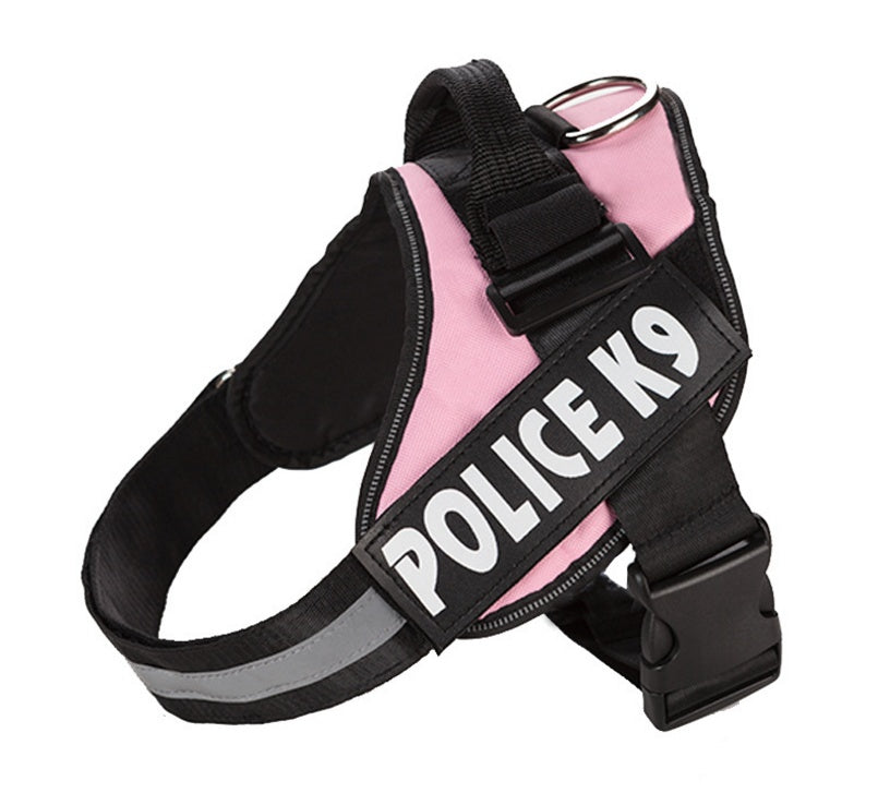 Explosion-proof Oxford Cloth K9 Chest Back Dog Strap