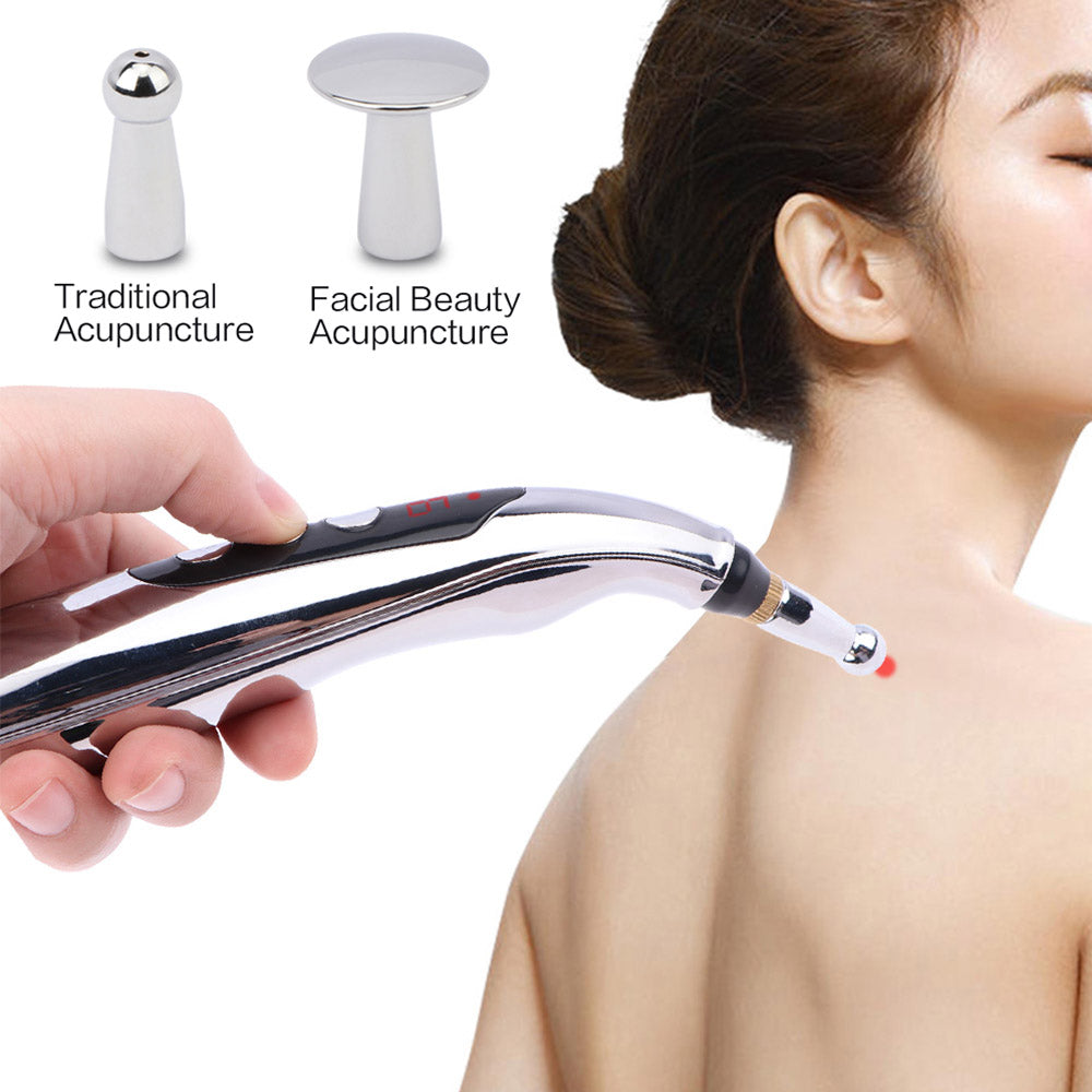 Automatic acupuncture point massage meridian pen
