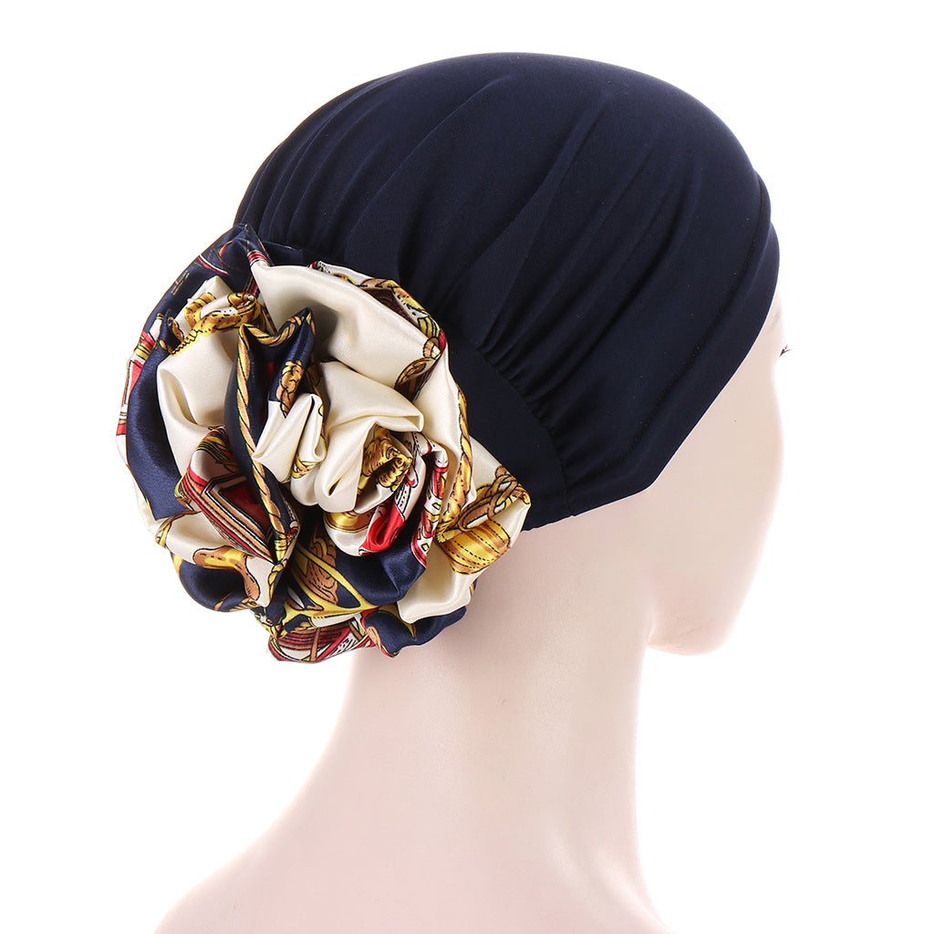 Women's Fashion Multicolor Tapestry Scarf Hat