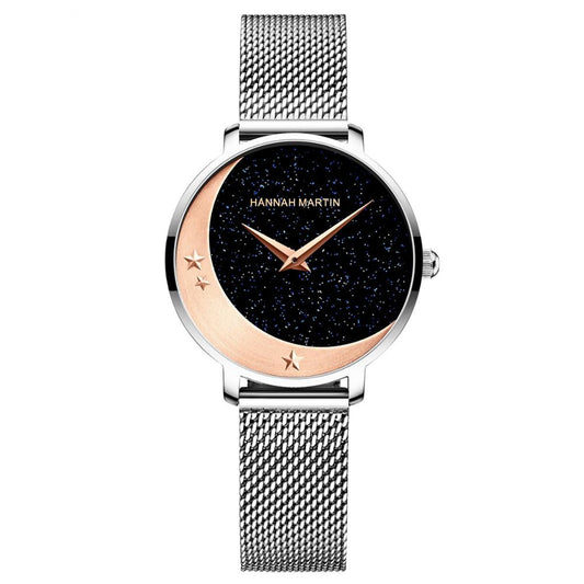 Starry Moon Quartz Watch