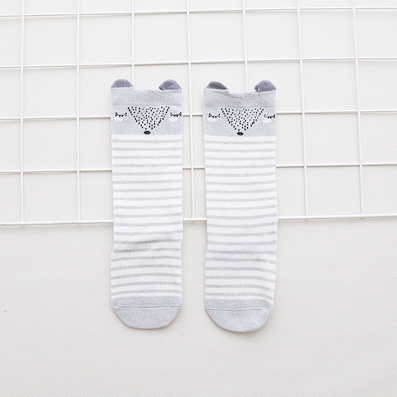 Baby Socks Non-slip Glue Dispensing Stereo