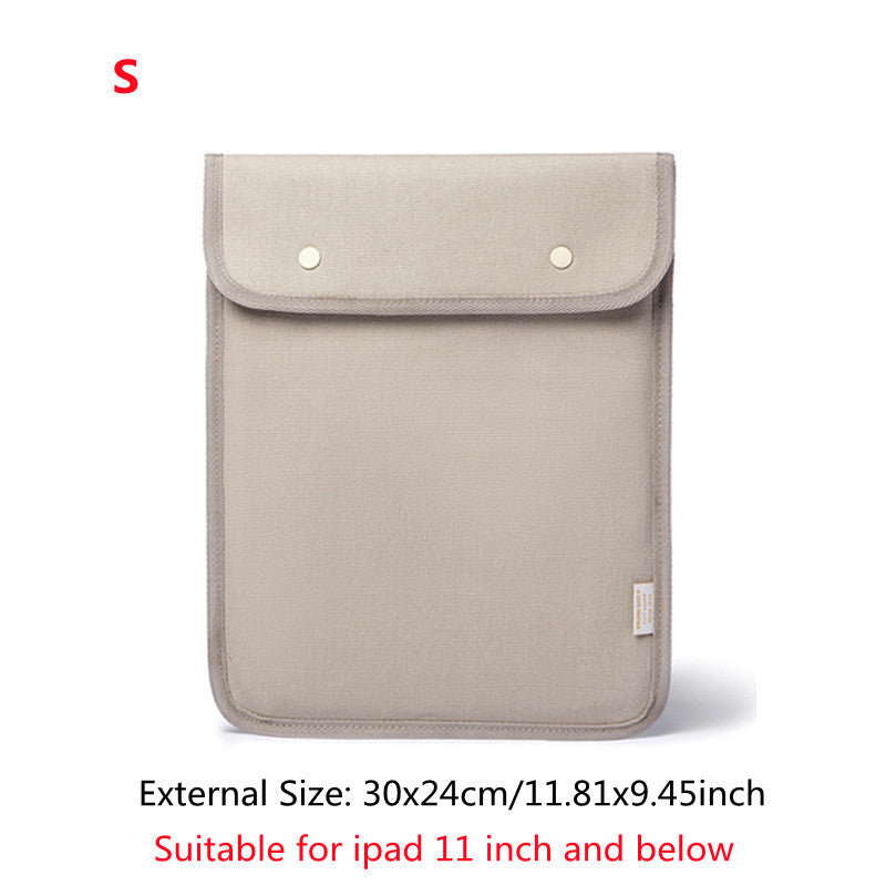Protective Case Simple Canvas Lightweight Liner Bag