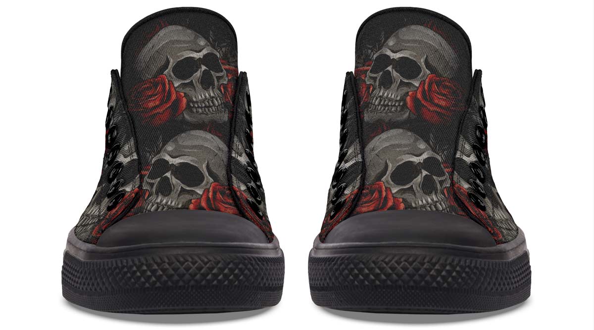Fashion Print Couple Low-Top Canvas Shoes