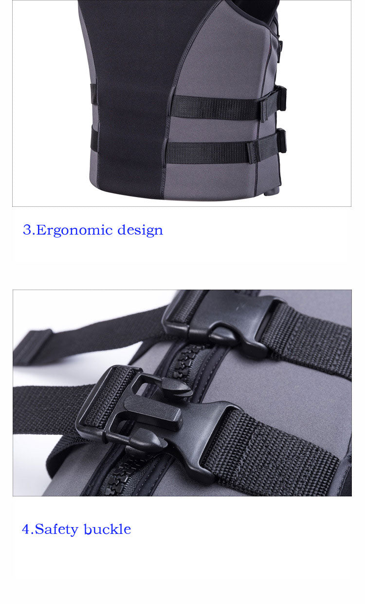 Sea fishing portable buoyancy vest