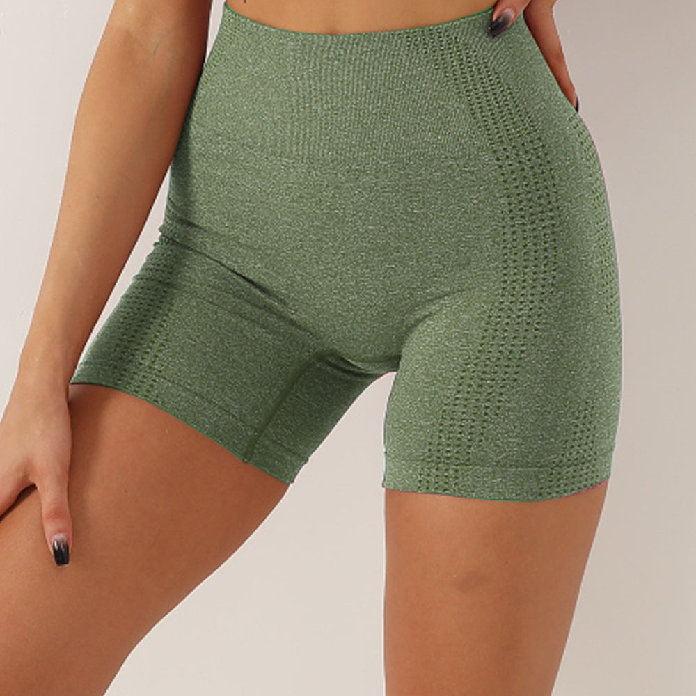 Hip Lifting And Abdominal Tightening Seamless Yoga Pants