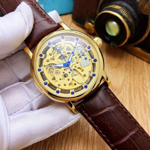 Men's belt mechanical watch