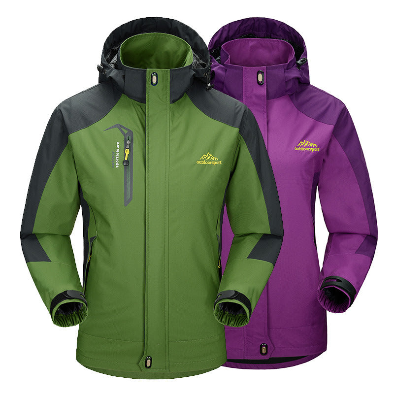 Sports hooded mountaineering