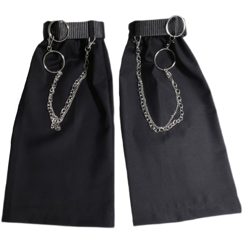 Harajuku Millennium Punk Original Double Ring Chain Socks