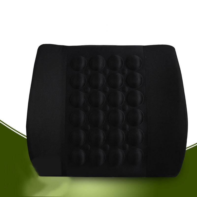 Electric massage lumbar cushion for car