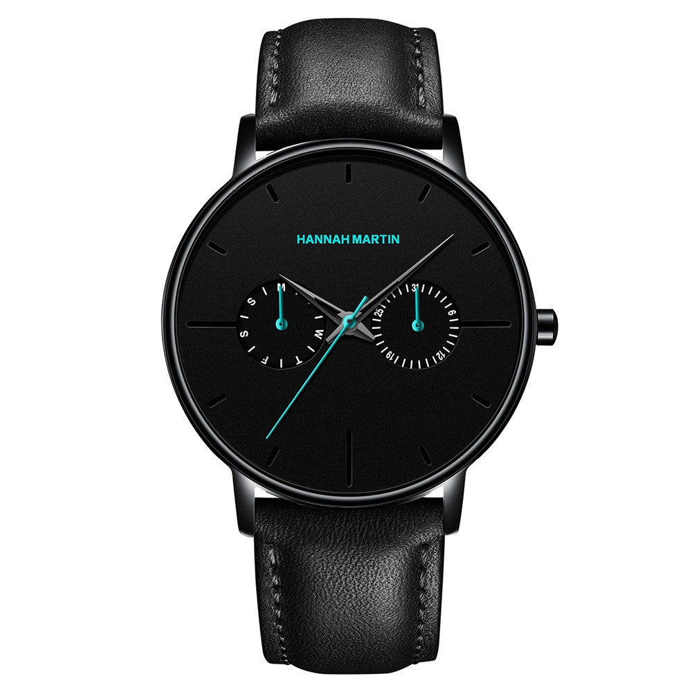 The first layer of leather watch