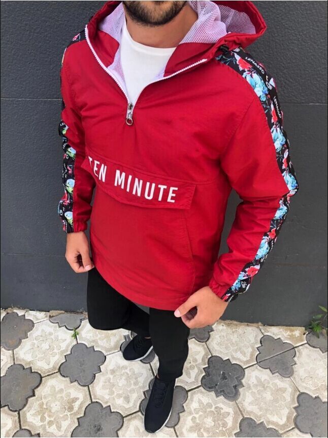 Sweatshirt men's hooded pullover jacket