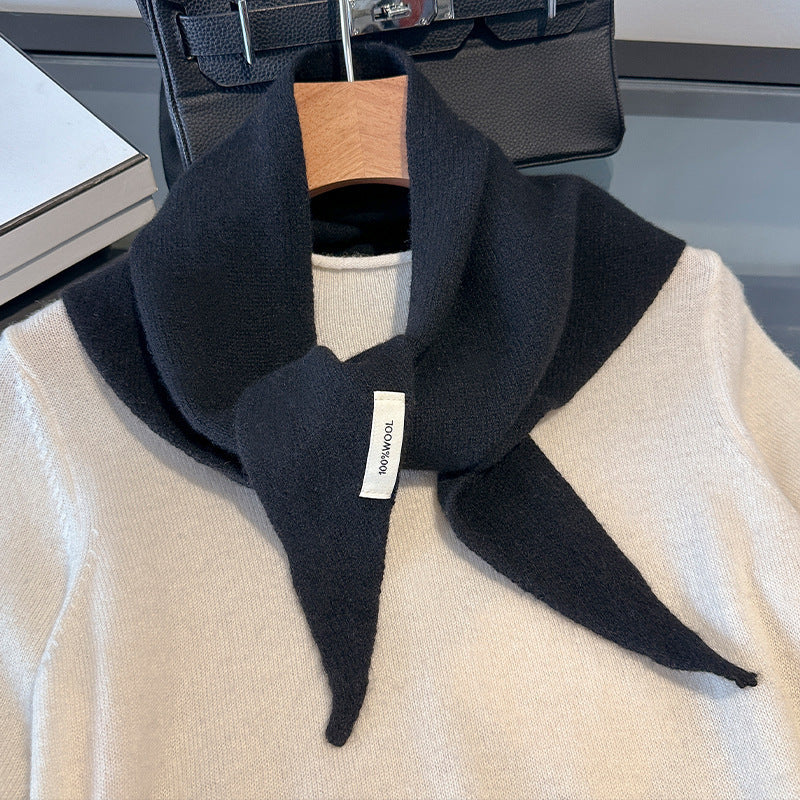Women's Headscarf Shawl With High-end Casual Warmth And Versatility