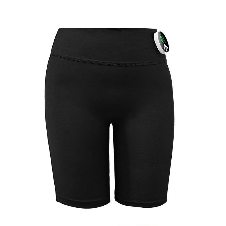 EMS Fitness Massage Pants Microcurrent Pulse Butt-Lifting Capri Pants