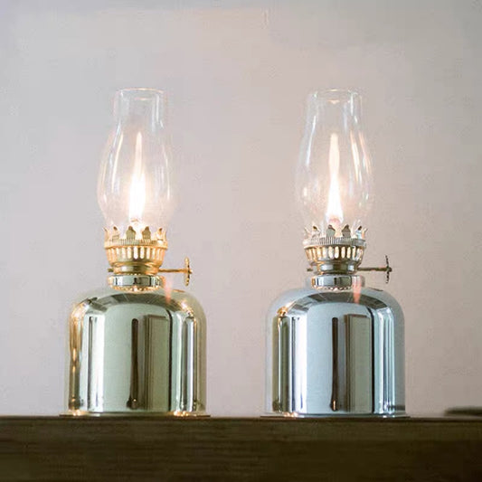 Outdoor Camping Metal Vintage Kerosene Lamp