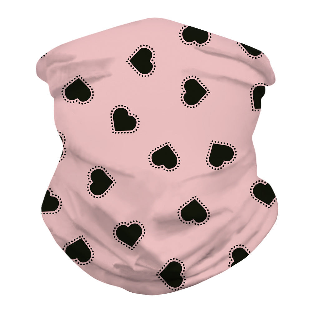 Ladies riding sunscreen mask