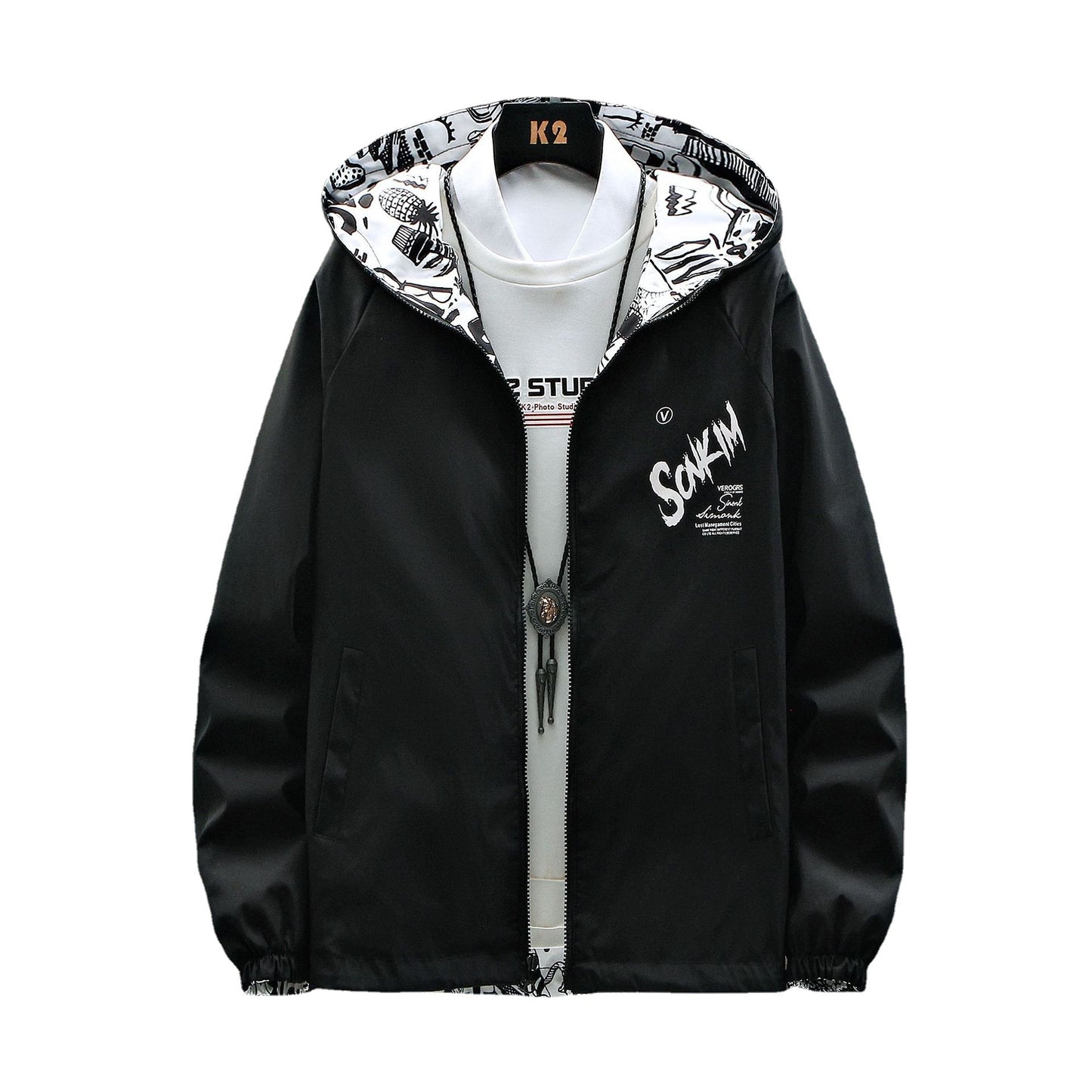 Men's Thin Coat Korean Slim Fit