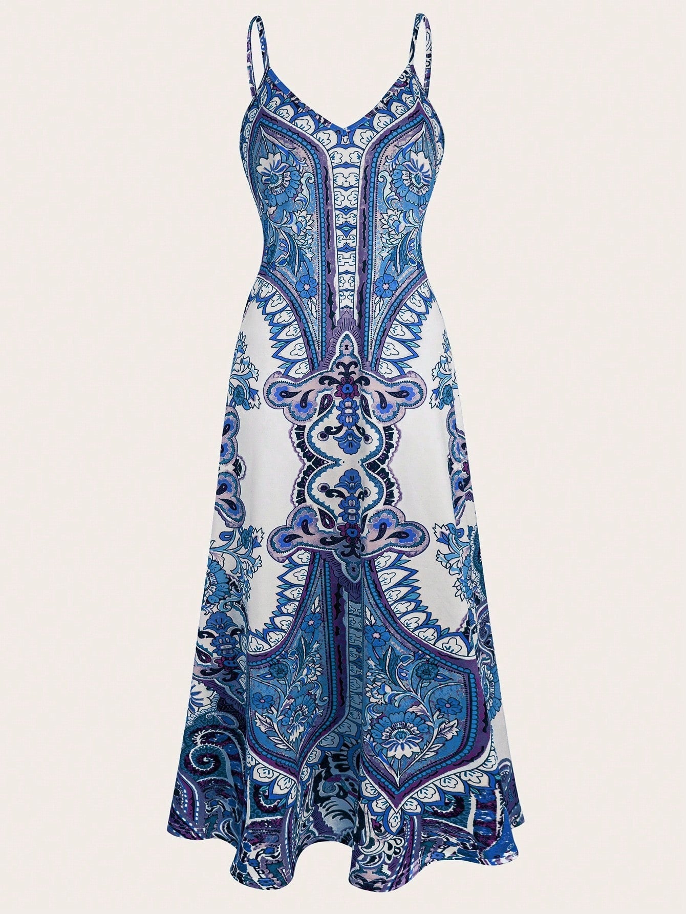 Loose-fitting Figure-flattering Sun-protective Slip Dress