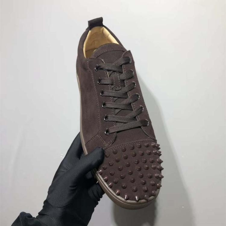 Casual couple red bottom shoes sneakers