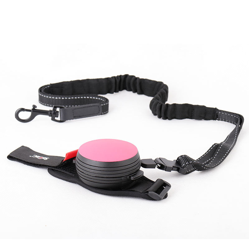 Automatic retractable hauling rope