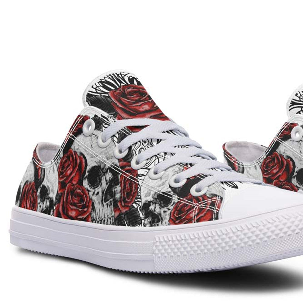 Fashion Print Couple Low-Top Canvas Shoes