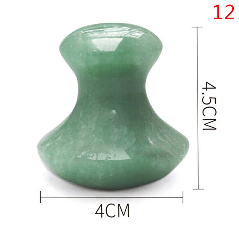 Natural jade scraping board
