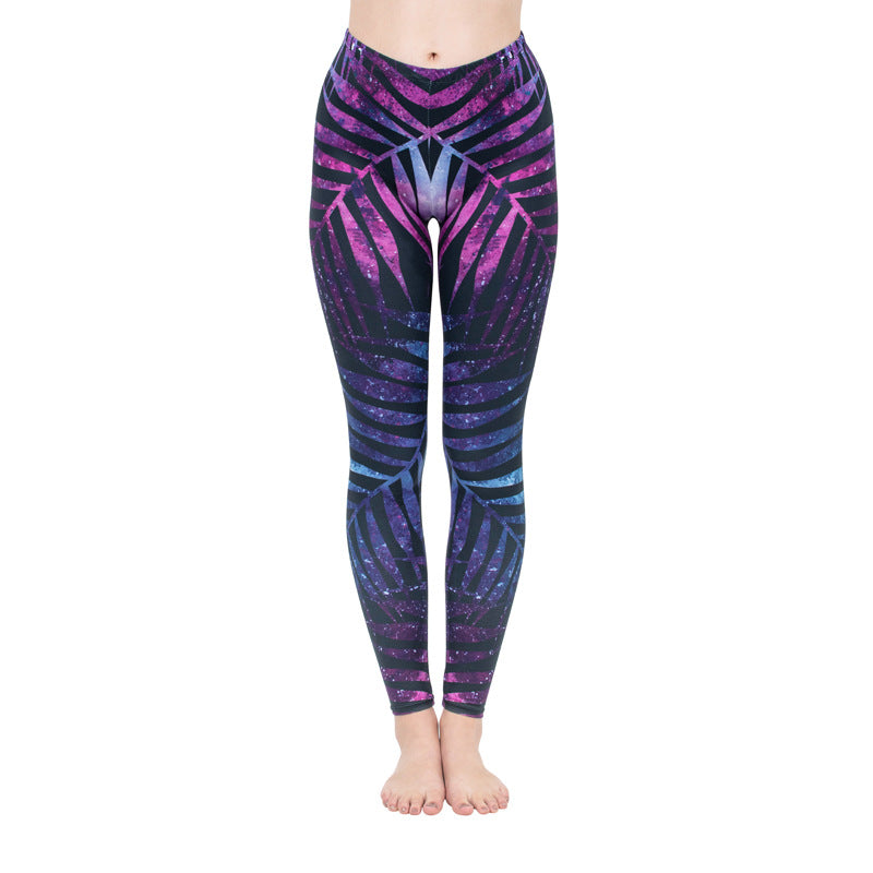 Leggings med print til kvinder