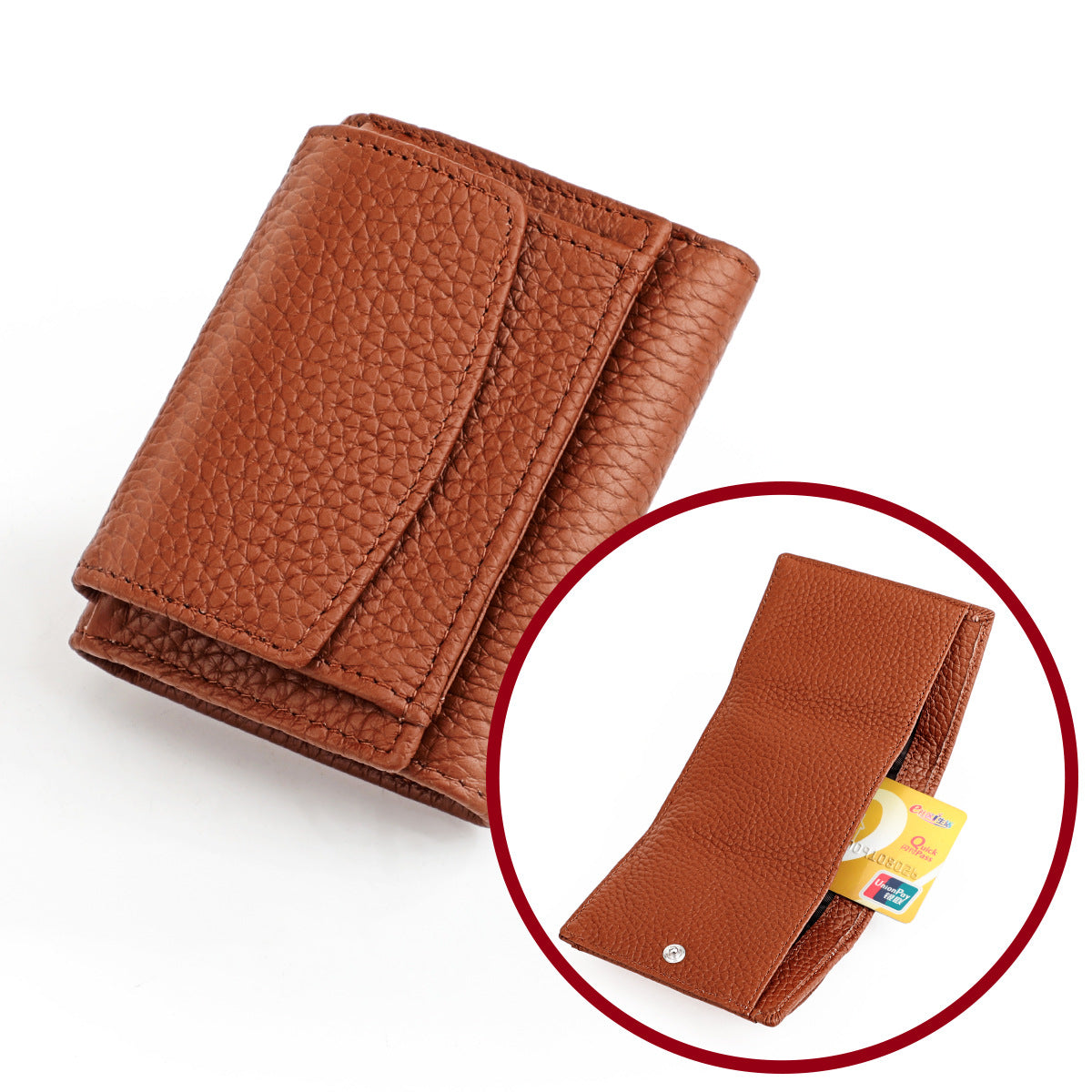 Anti Demagnetization Coin Loose Bag Wallet Short Style Women's Wallet