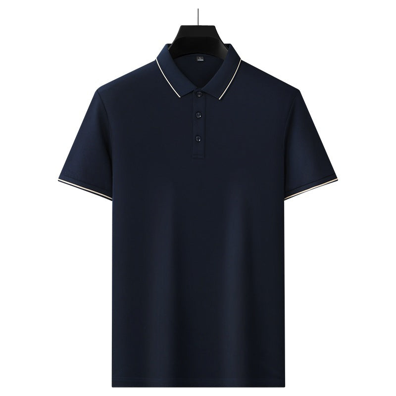 Men's Moisture-Wicking Casual Short-Sleeve Polo Shirt