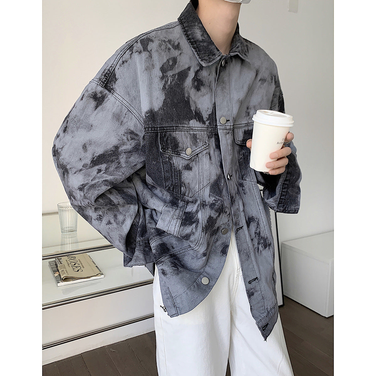 Tie-dyed Washed Do The Old Cowboy Coat