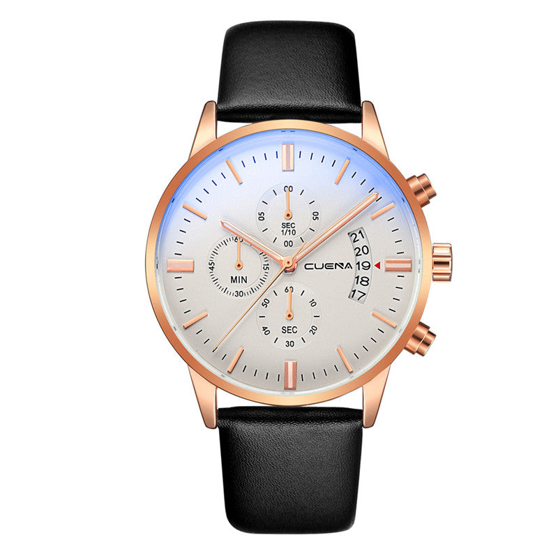 Multifunctional six-hand men's watch