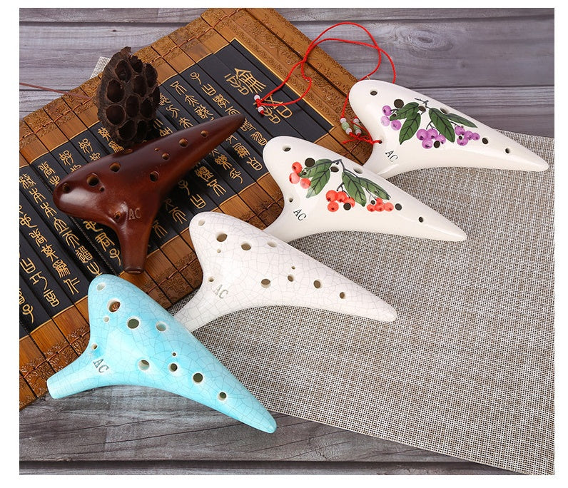 Twelve hole ocarina