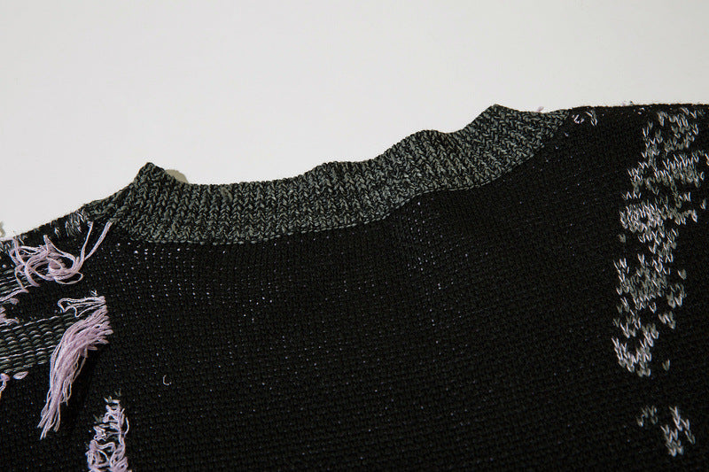 Vintage Solitary National Style Fashion Sweater