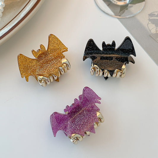Bat Alloy Style Grip Hair Tie Back Head Updo