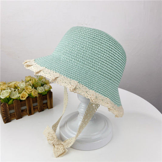 Women's Japanese Lace Fisherman Hat With Lace Straps