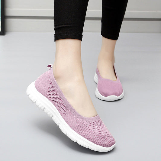 Flyknit Fashion Summer Low-cut Women's Shoes