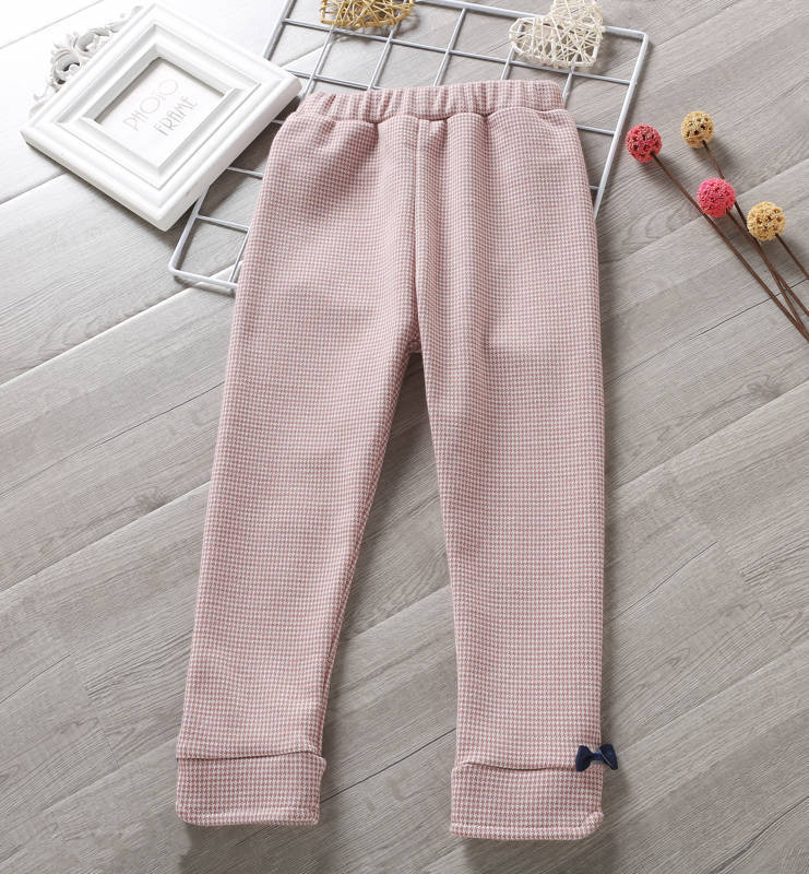 Fleece and cotton thermal pants