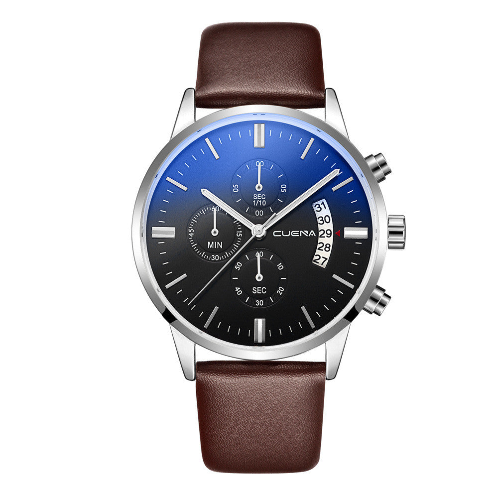 Multifunctional six-hand men's watch