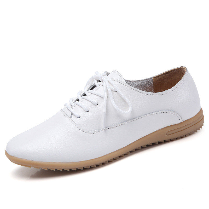 White Soft Sole Non-slip Casual Shoes