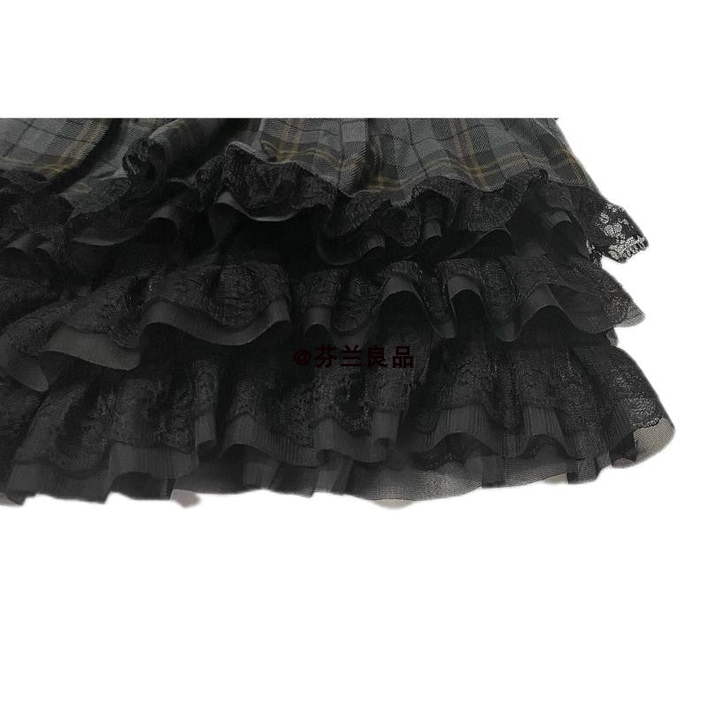 Women's Multi-strap Cake Suspender Skirt