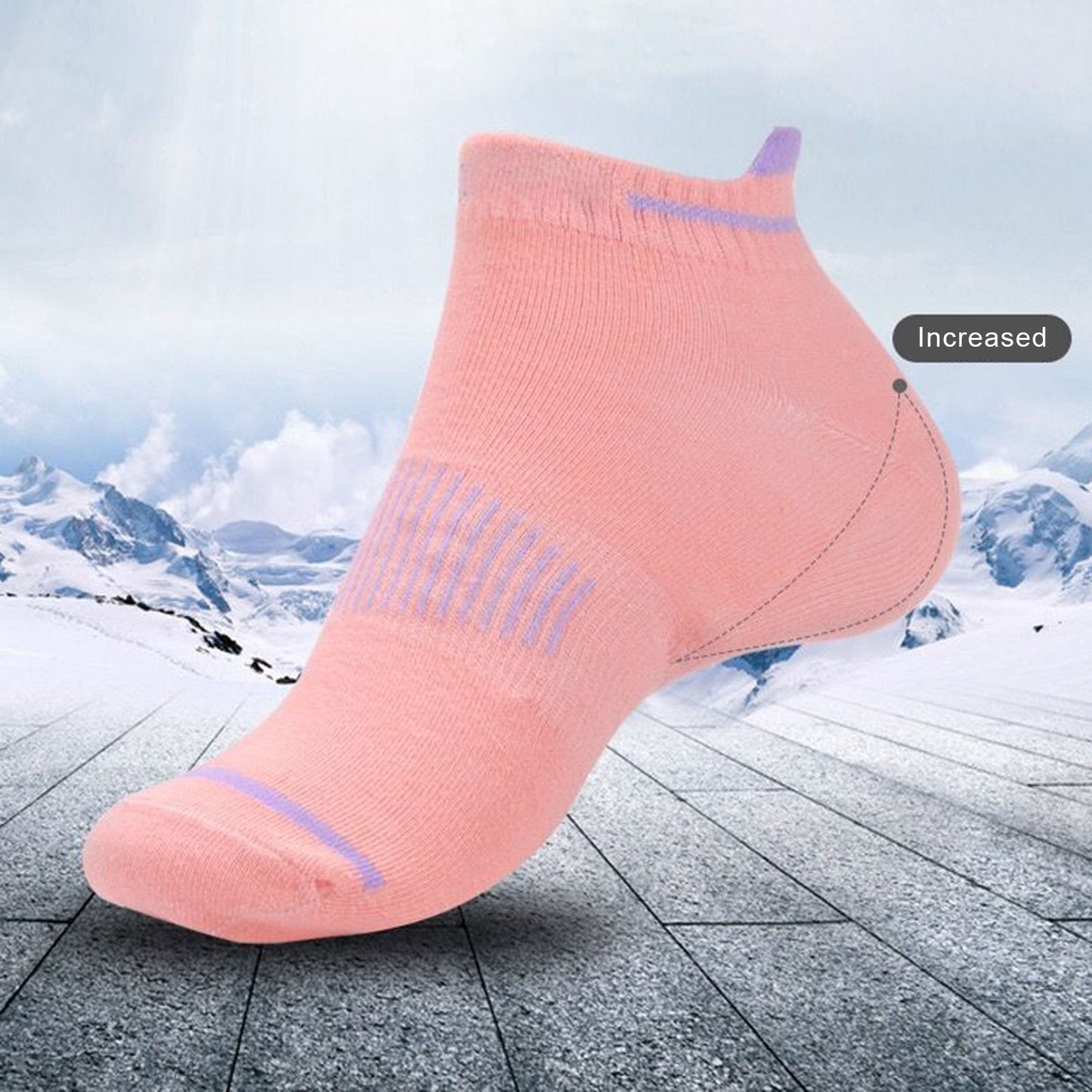 Invisible Insole Silicone For Heightening Socks