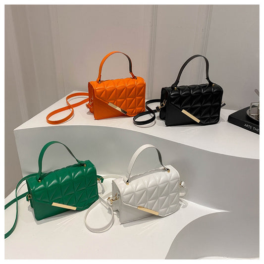 Mode Rombus Bærbar Skulder Crossbody Lille Firkant