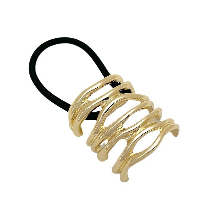 Simple Cold Style Alloy Hair Rope Fashion Ponytail