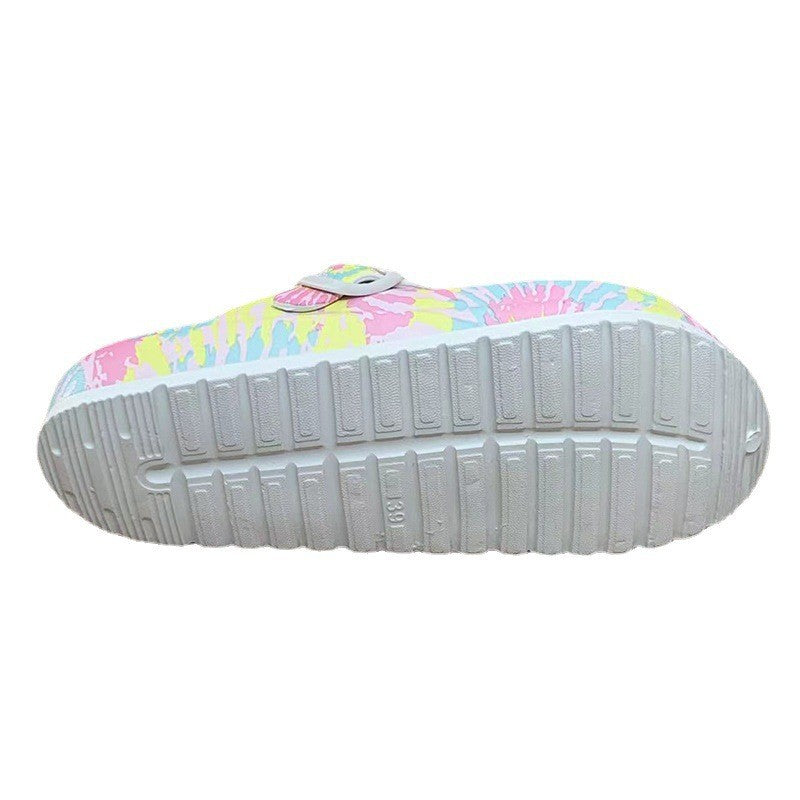Thick Soled Eva Toe Covering Shoes Soft Soled Surgical Shoes