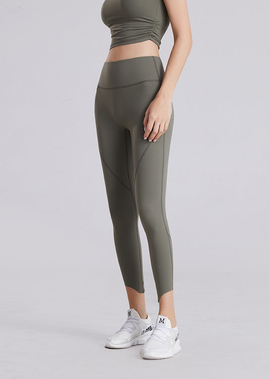 Pure color hip lift slimming sports yoga pants