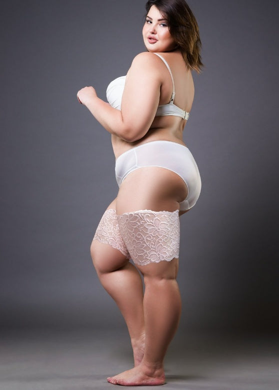 Lace silicone anti-slip socks