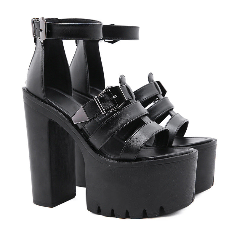 Women's Stylish Personalized High Heel Sandals