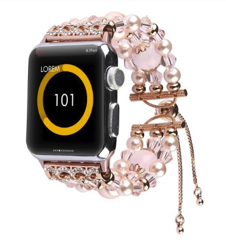 Kompatibel med Apple, håndlavet kreativ rem til Iwatch